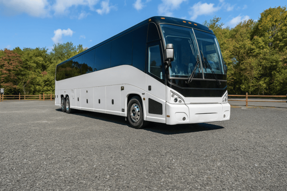 Charter Bus Rental Victorville 56 Passenger Charter Bus