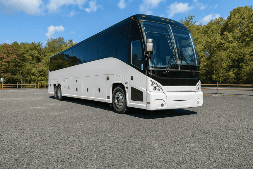 picture of Charter Bus Rental Victorville coach bus